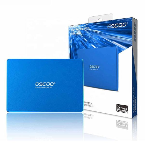 OSCOO Blue 2.5 inch SATA III 256GB SSD
